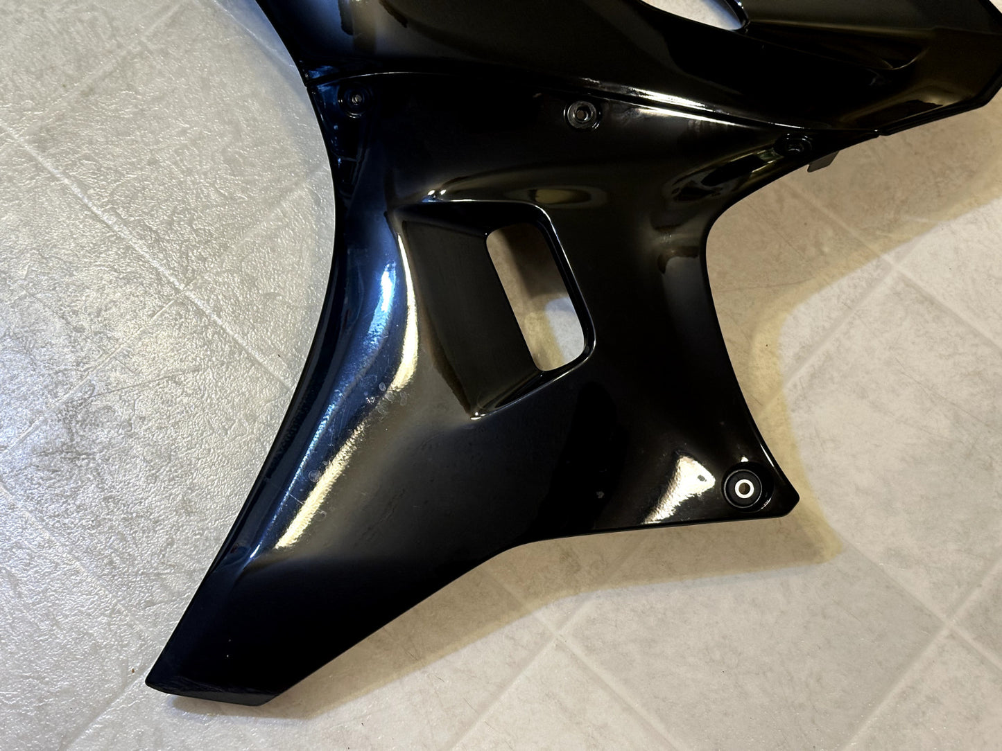 2022-2025 YAMAHA YZF R7 OEM COMPLETE FAIRING BODY PANEL PLASTICS COWL KIT BLACK