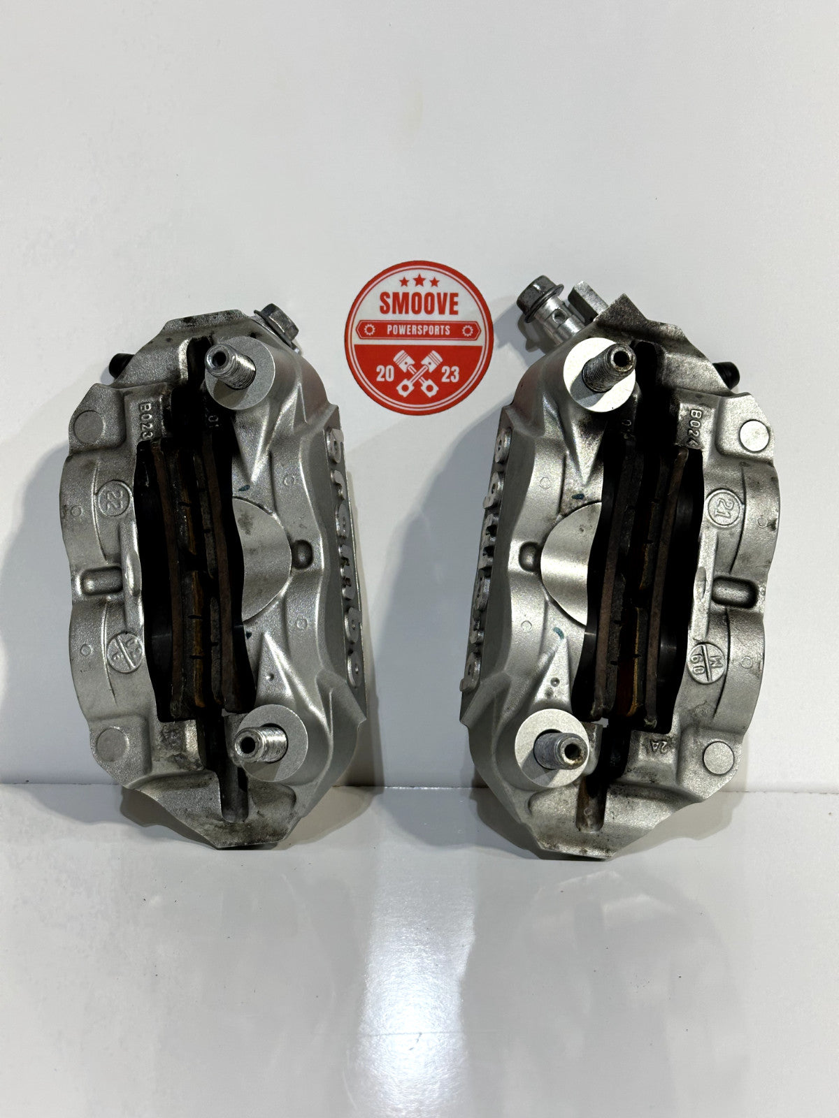 2011-2025 SUZUKI GSXR600 GSXR750 OEM RIGHT LEFT BREMBO FRONT BRAKE CALIPER SET