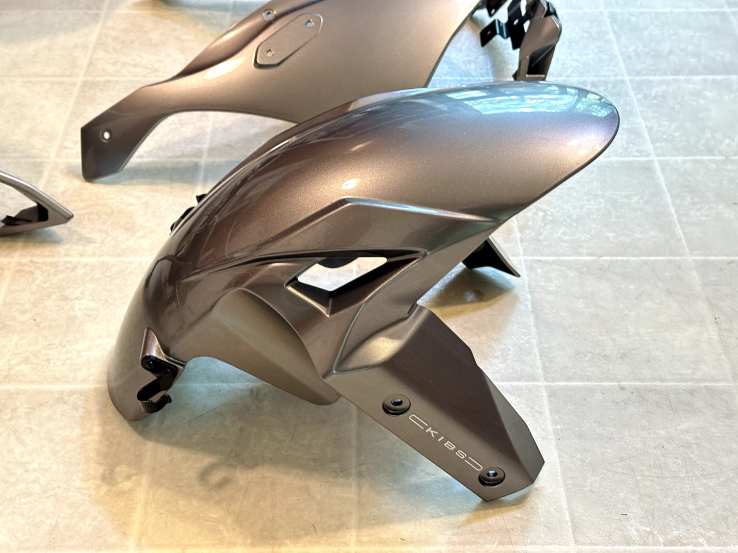 2024-2025 KAWASAKI NINJA ZX6R ZX636 OEM FAIRING BODY PLASTICS COWLING KIT WHITE