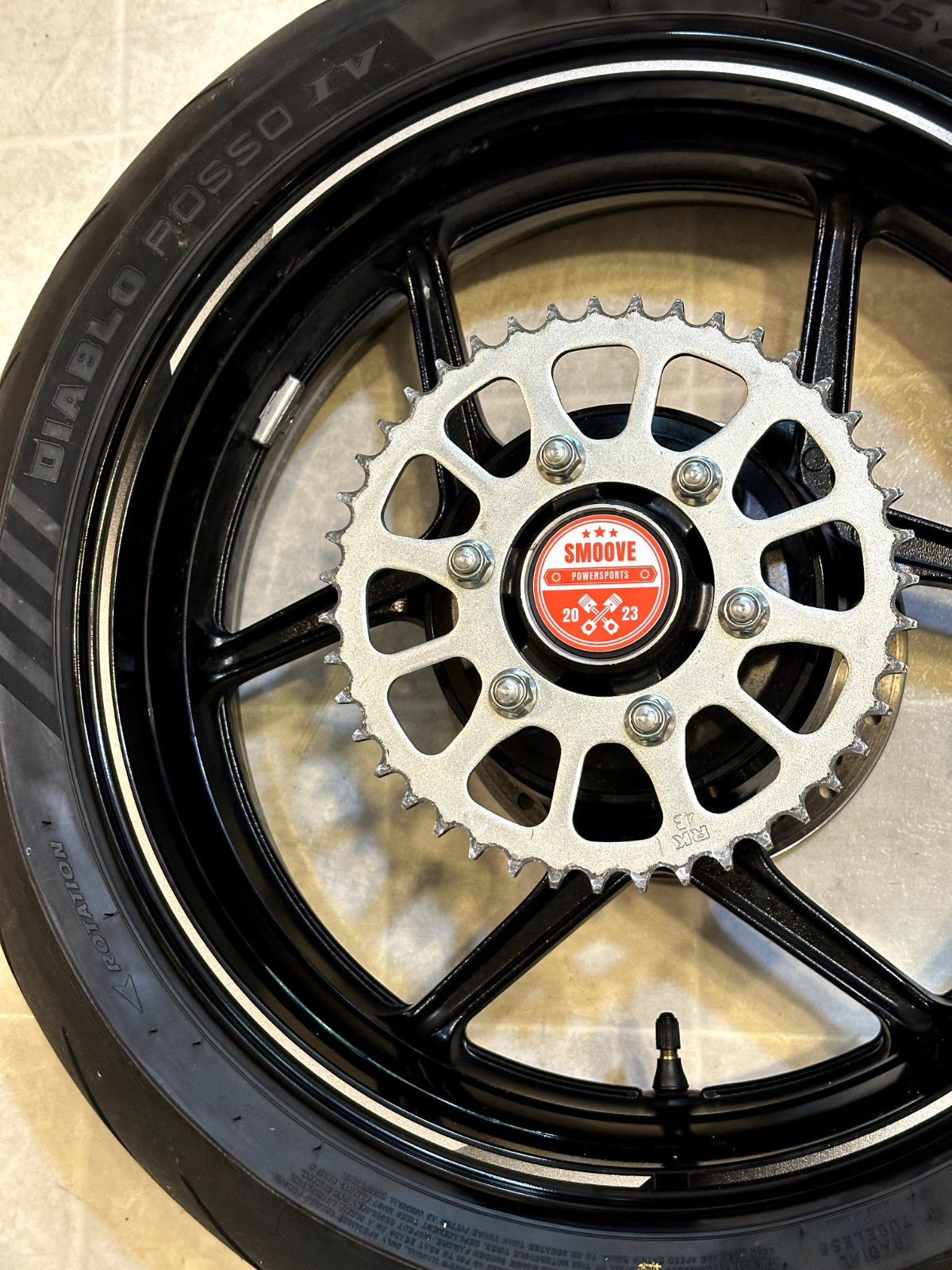 2019-2025 KAWASAKI NINJA ZX6R ZX636 OEM REAR BACK WHEEL RIM ROTOR SPROCKET TIRE