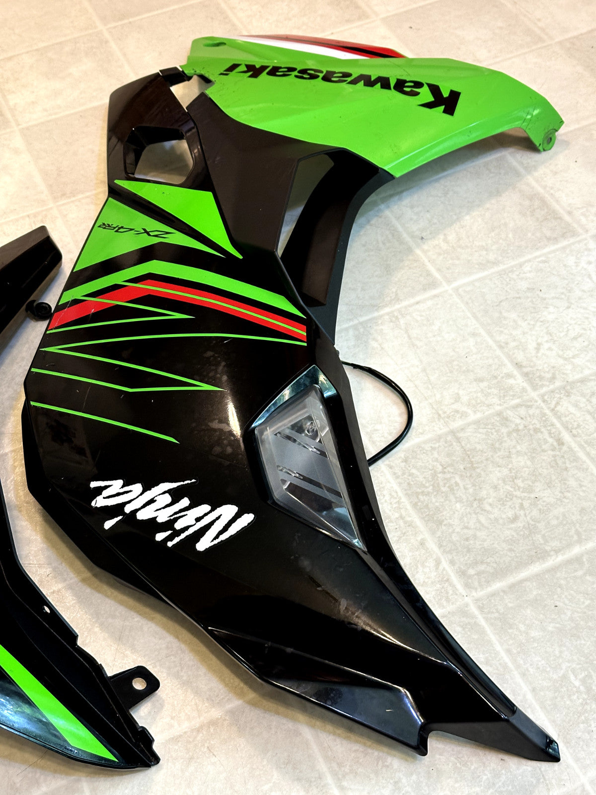 2023-2025 KAWASAKI NINJA ZX4RR OEM FAIRING BODY PANEL COWLING KIT KRT GREEN