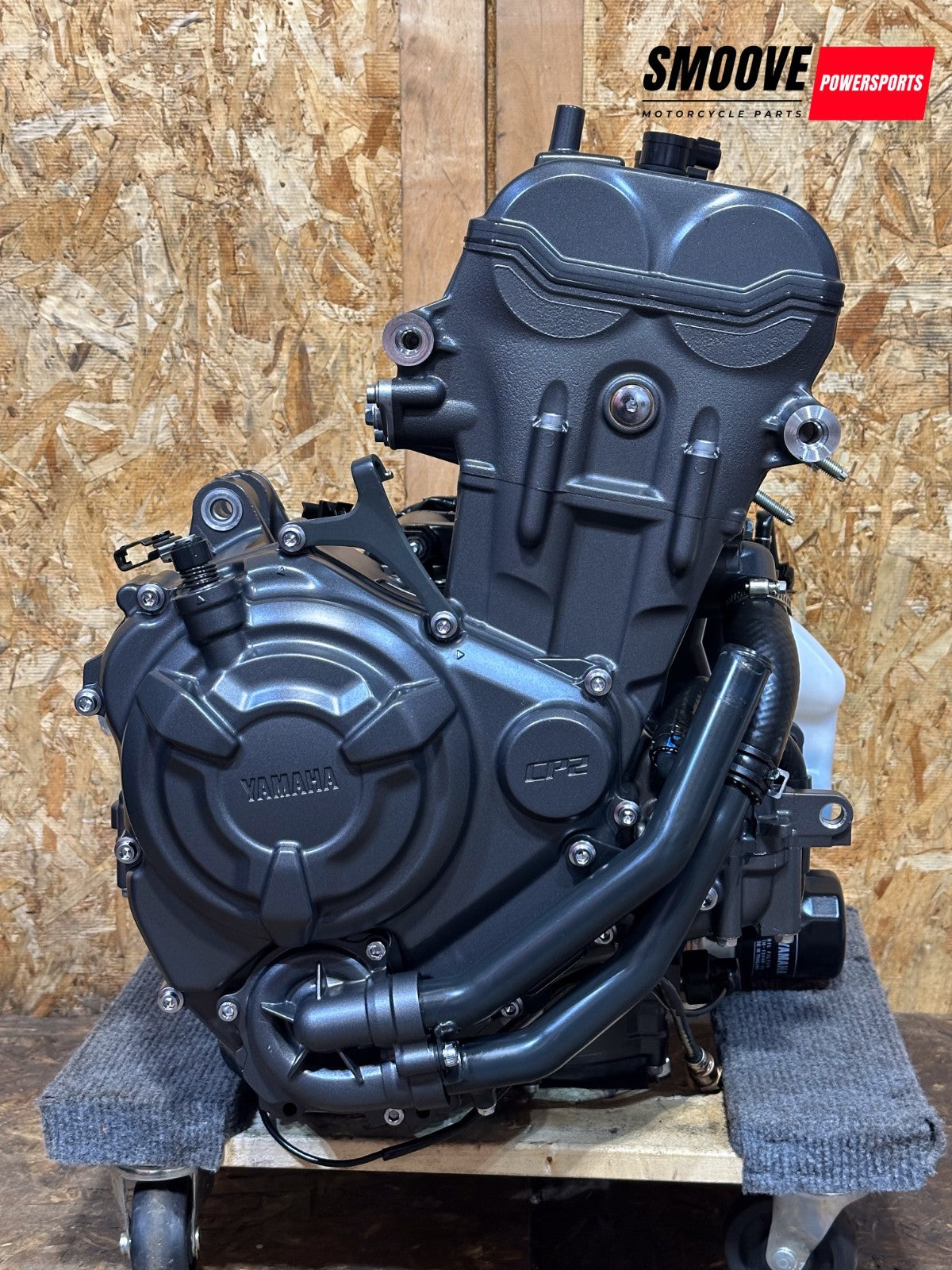 2022-2025 YAMAHA YZF R7 OEM COMPLETE ENGINE MOTOR ASSEMBLY 789 MILES MINT
