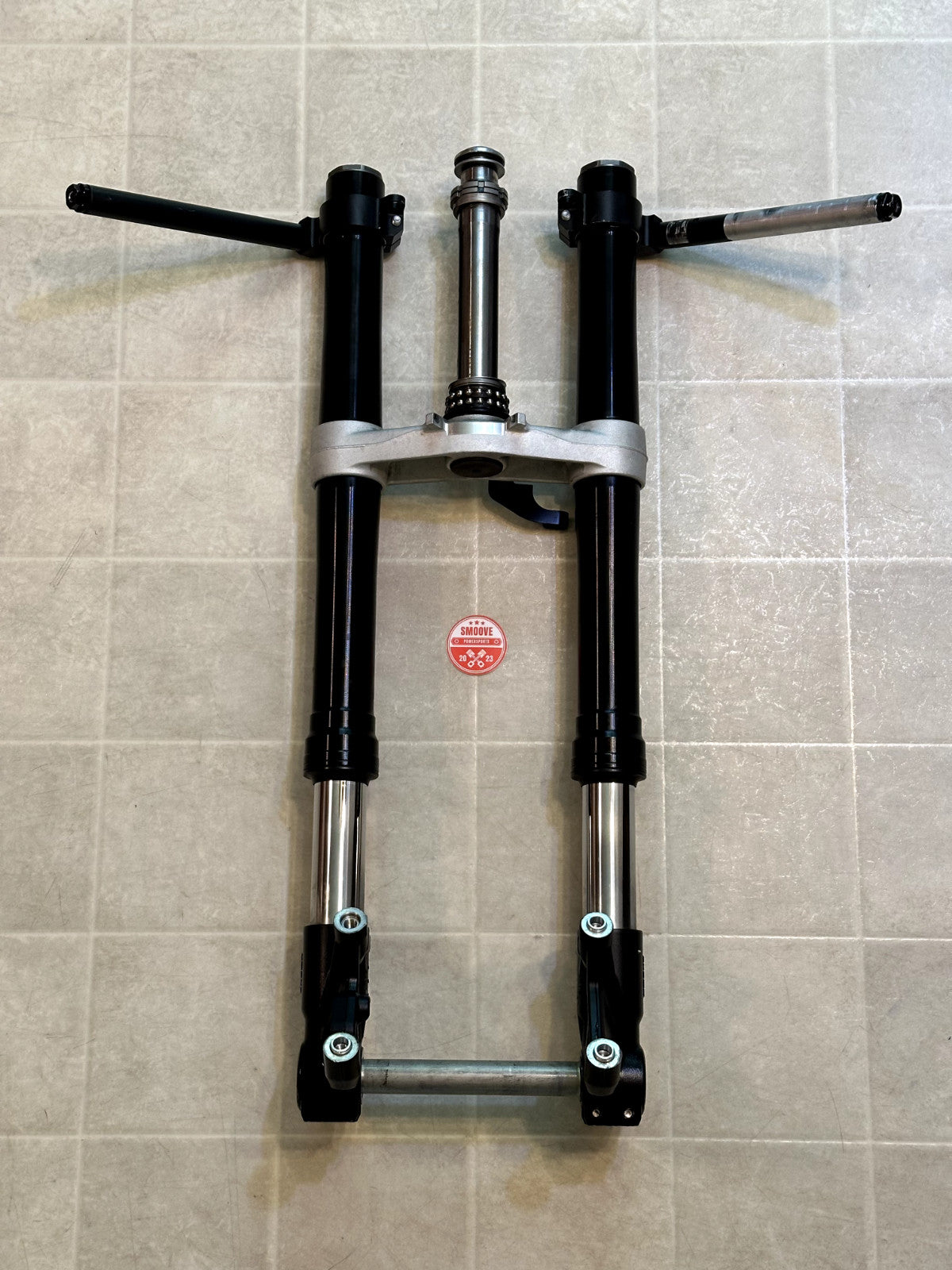 2019-2025 KAWASAKI NINJA ZX6R FRONT FORKS FORK SHOCK SUSPENSION W/ CLIP ON SET