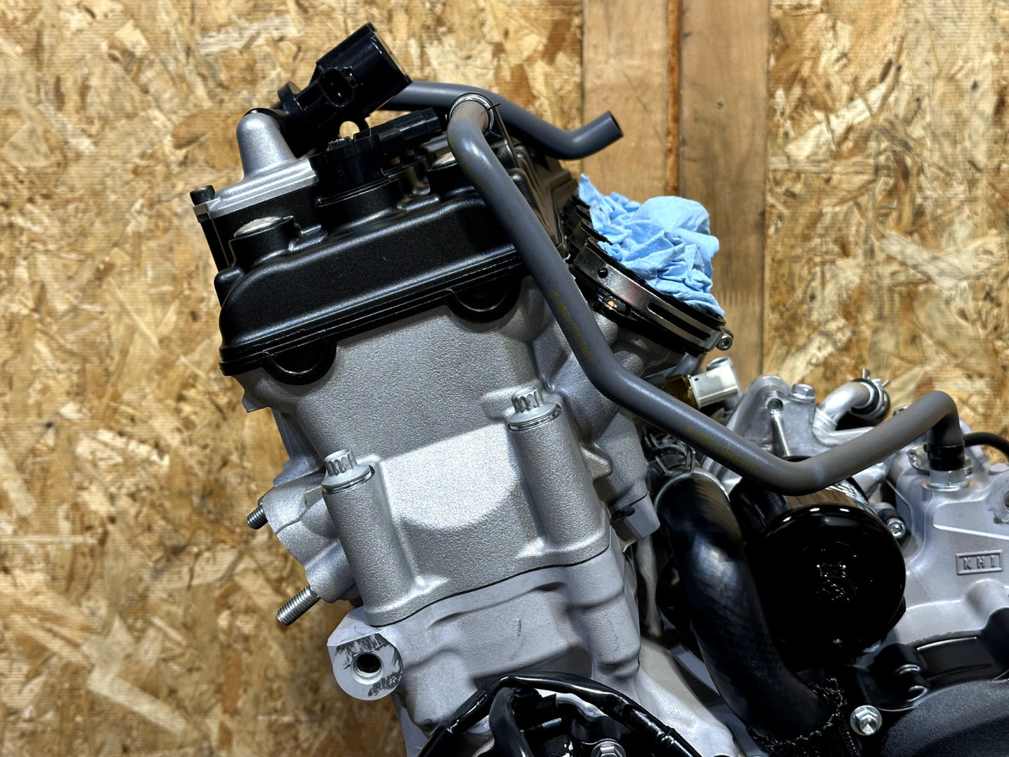 2024-2025 KAWASAKI NINJA ZX6R OEM COMPLETE ENGINE MOTOR ASSEMBLY 806 MILES MINT✅