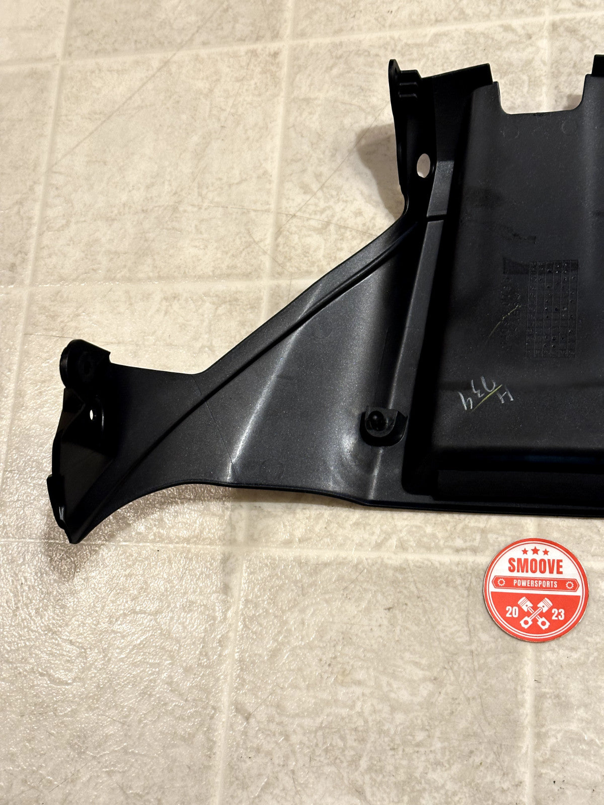 2021-2025 KAWASAKI NINJA ZX10R OEM GAS FUEL TANK CENTER COVER FAIRING BLACK