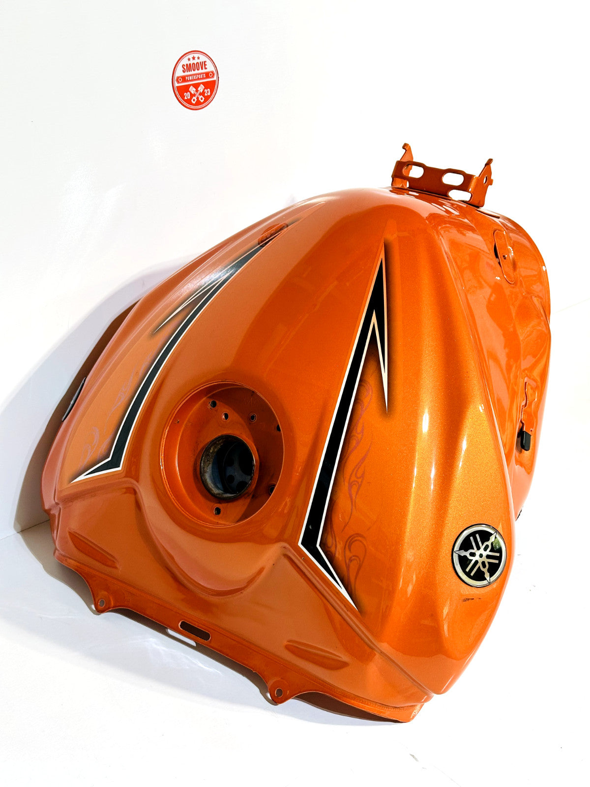 (2009) 2008-2016 YAMAHA YZF R6 OEM GAS FUEL TANK CELL PETROL RESERVOIR ORANGE