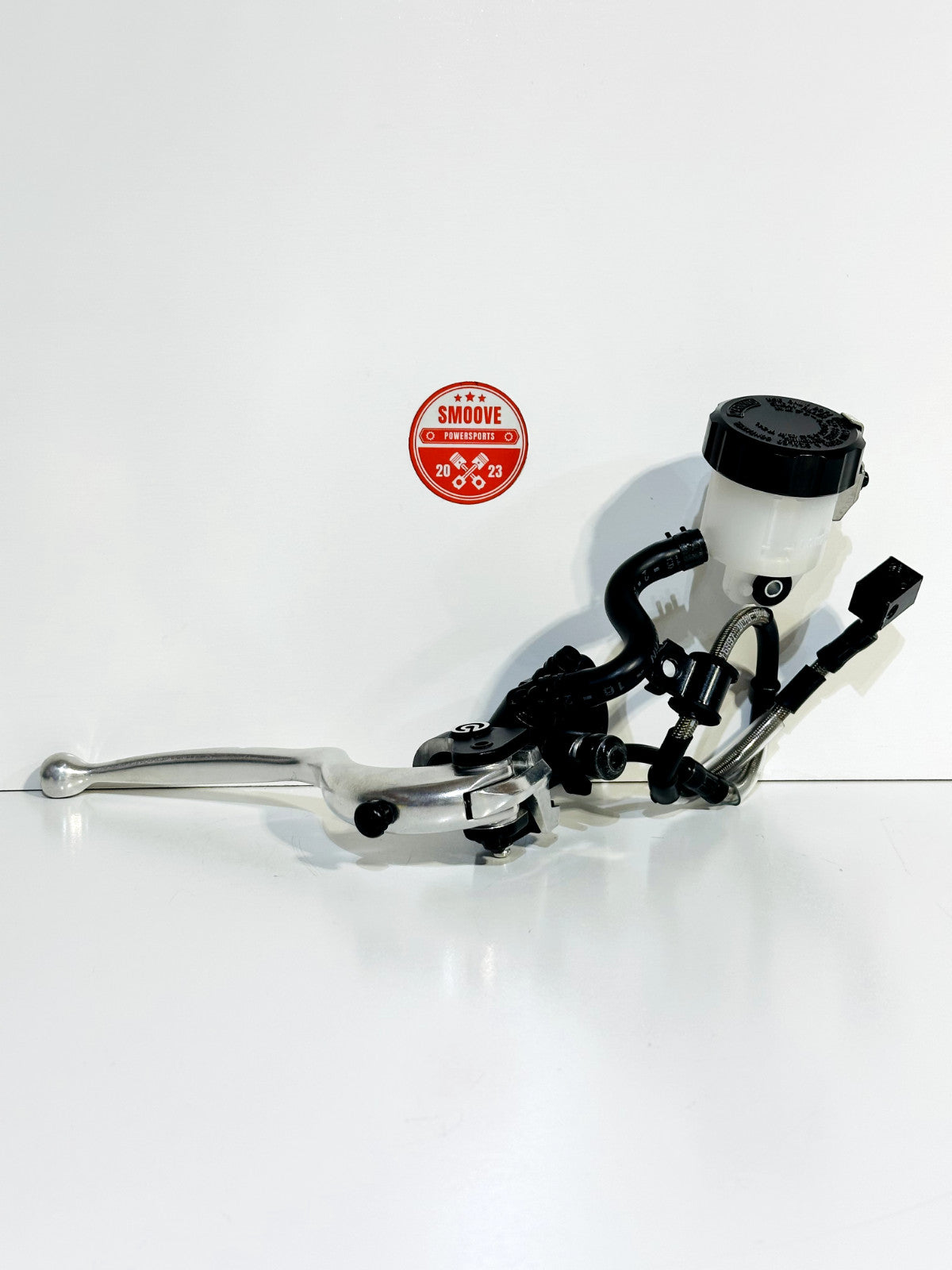 2025-2026 YAMAHA YZF R1 OEM FRONT BRAKE MASTER CYLINDER W/ STEEL BRAIDED LINE