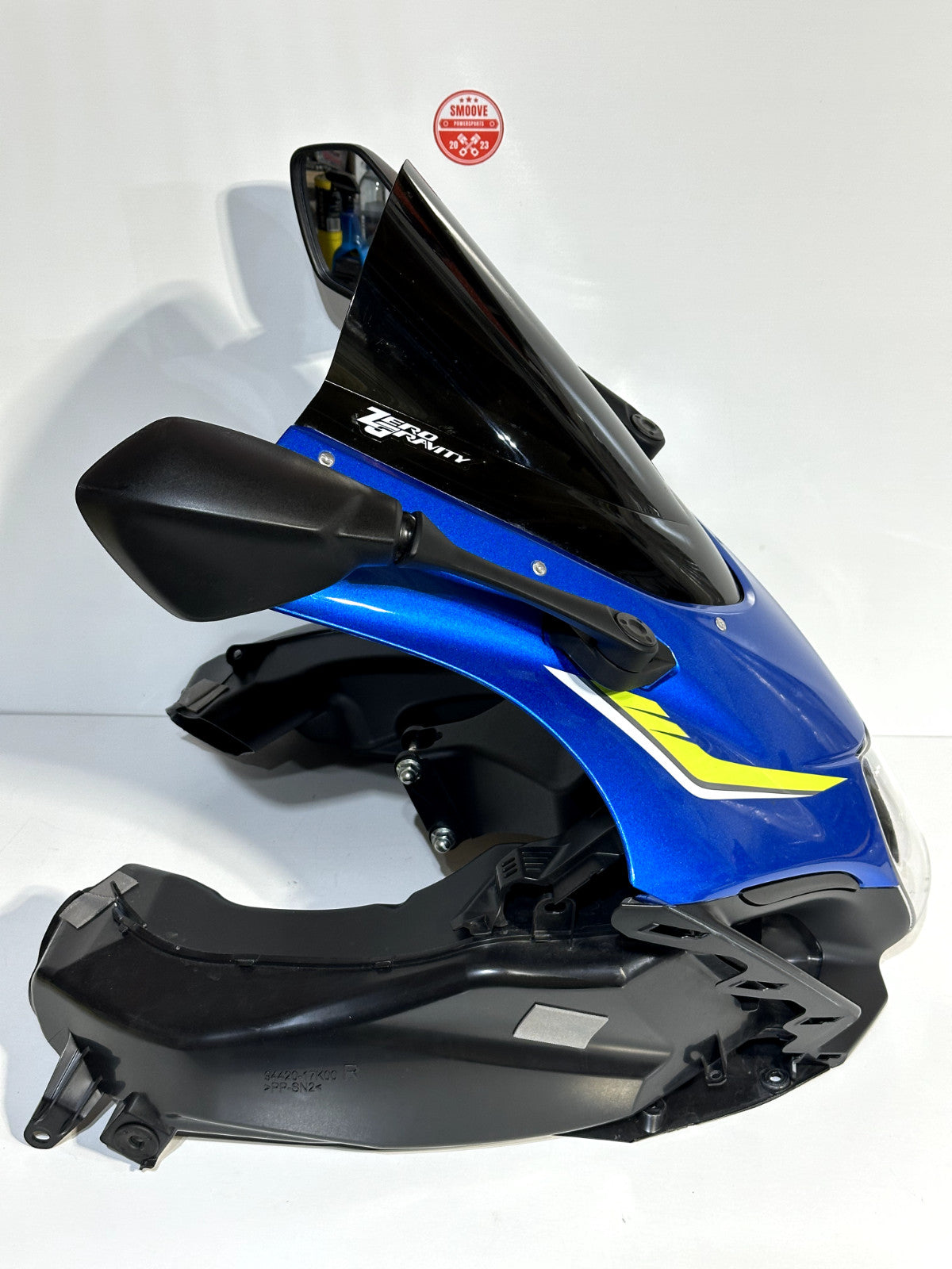 2020 2017-2025 SUZUKI GSXR1000 OEM FRONT HEADLIGHT W/ COWLING & WINDSHIELD BLUE