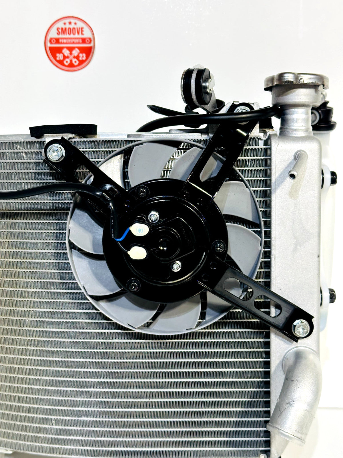 2020-2026 YAMAHA YZF R1 OEM RADIATOR ENGINE MOTOR COOLER W/ FANS & RESERVOIR