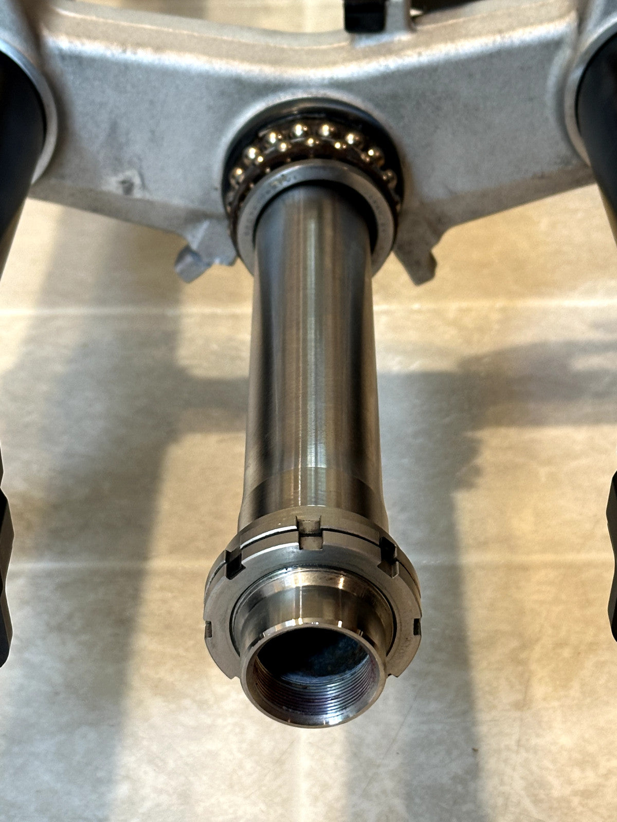 2019-2026 KAWASAKI NINJA ZX6R FRONT FORKS FORK SHOCK SUSPENSION W/ CLIP ON SET