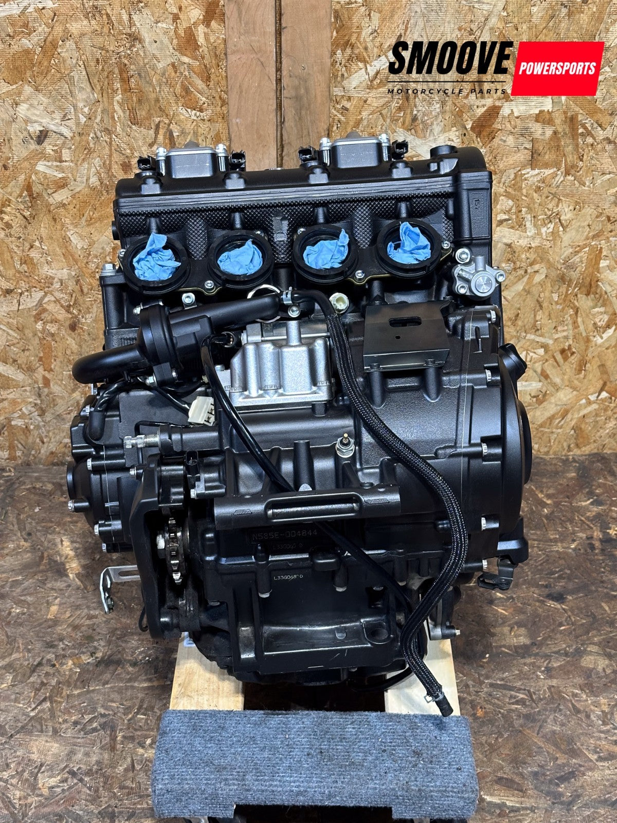 2020-2026 YAMAHA YZF R1 R1M OEM COMPLETE ENGINE MOTOR ASSEMBLY STRONG RUNNER 2K MILES