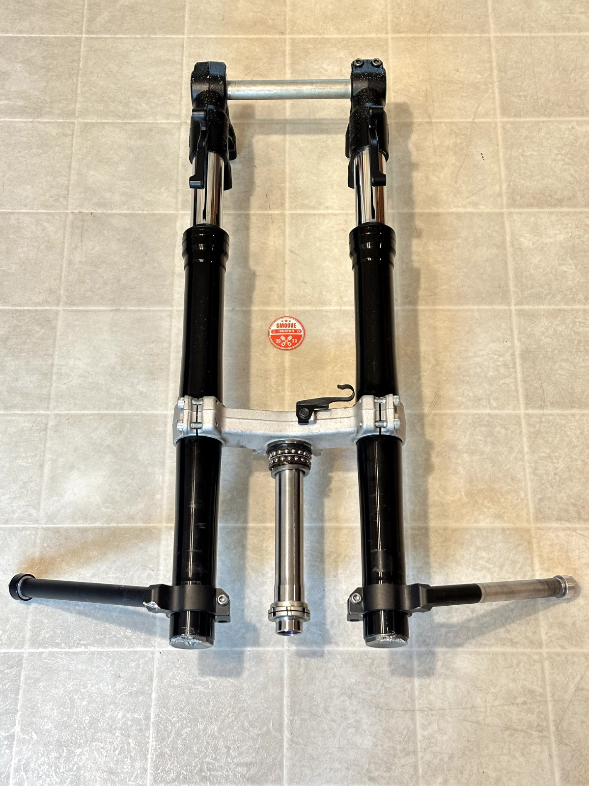 2019-2026 KAWASAKI NINJA ZX6R FRONT FORKS FORK SHOCK SUSPENSION W/ CLIP ON SET
