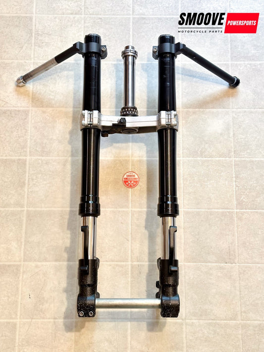 2019-2026 KAWASAKI NINJA ZX6R FRONT FORKS FORK SHOCK SUSPENSION W/ CLIP ON SET