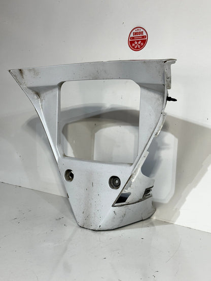 2015-2019 YAMAHA YZF R1 OEM CENTER LOWER BELLY PAN OIL COOLER FAIRING WHITE