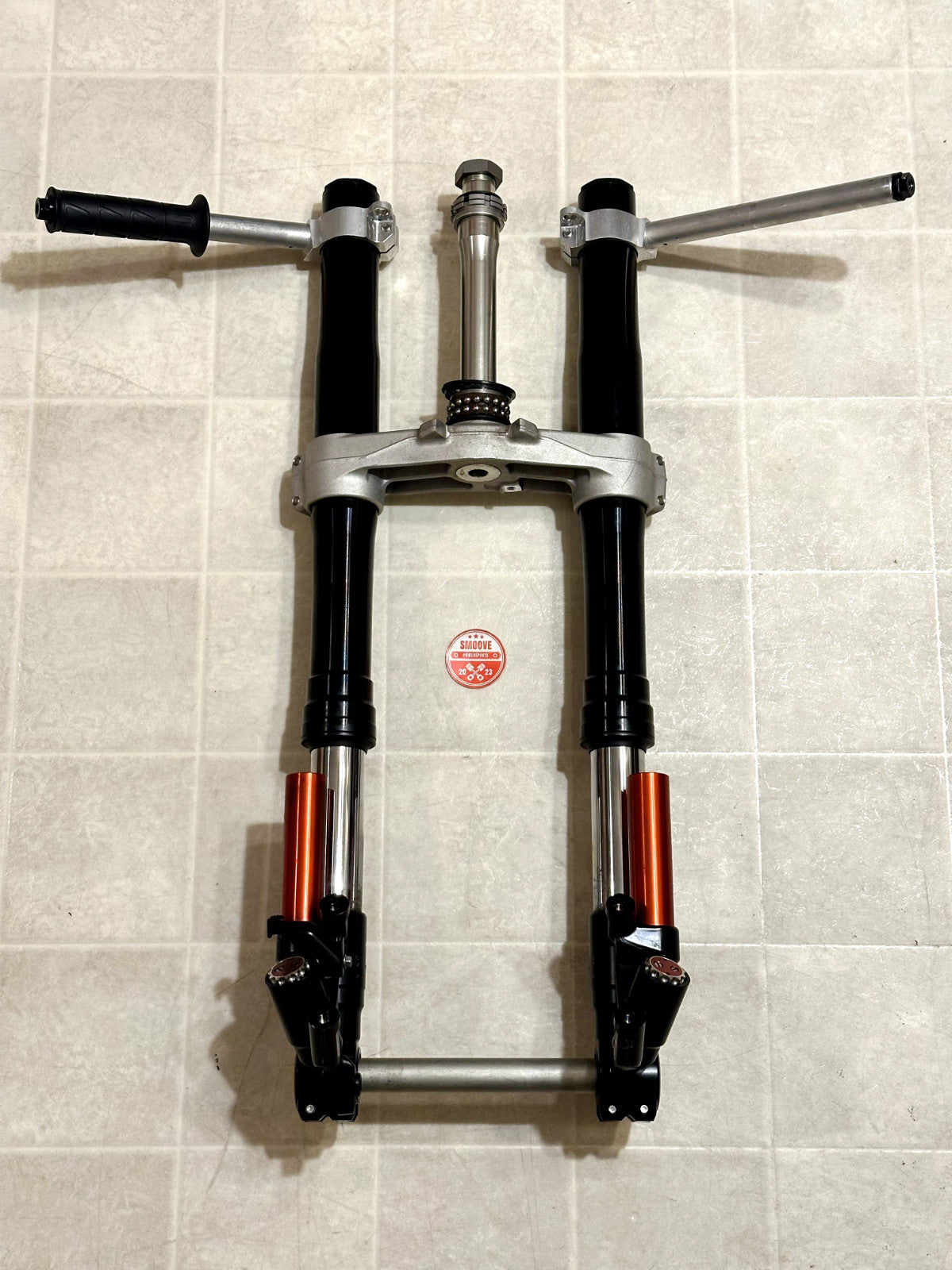 2021-2025 KAWASAKI NINJA ZX10R FRONT FORKS SUPSENSION W/ CLIP ONS + TRIPLE TREE