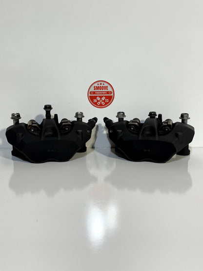 2019-2025 KAWASAKI NINJA ZX6R ZX636 OEM LEFT RIGHT FRONT BRAKE CALIPER SET + PAD