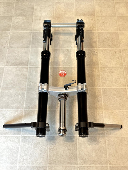 2019-2025 KAWASAKI NINJA ZX6R FRONT FORKS FORK SHOCK SUSPENSION W/ CLIP ON SET