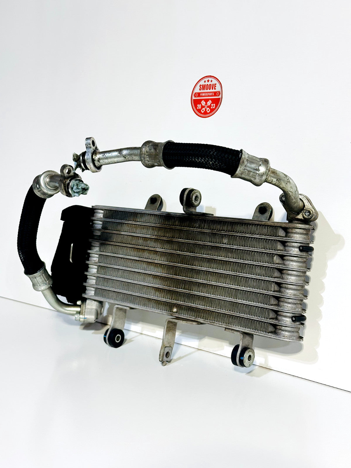 2021-2025 KAWASAKI NINJA ZX10R OEM ENGINE OIL COOLER MOTOR OIL RADIATOR W/ LINES