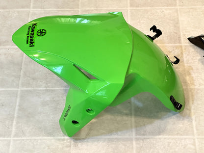 2023-2025 KAWASAKI NINJA ZX4RR OEM FAIRING BODY PANEL COWLING KIT KRT GREEN