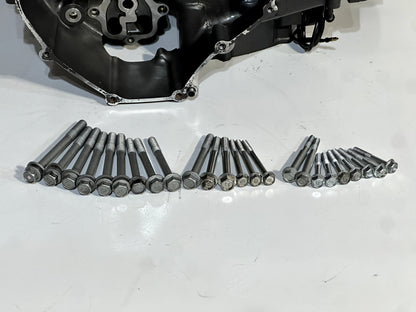2014-2025 YAMAHA YZF R7 MT FZ 07 OEM COMPLETE ENGINE CRANK CASE CRANKCASE BLOCK