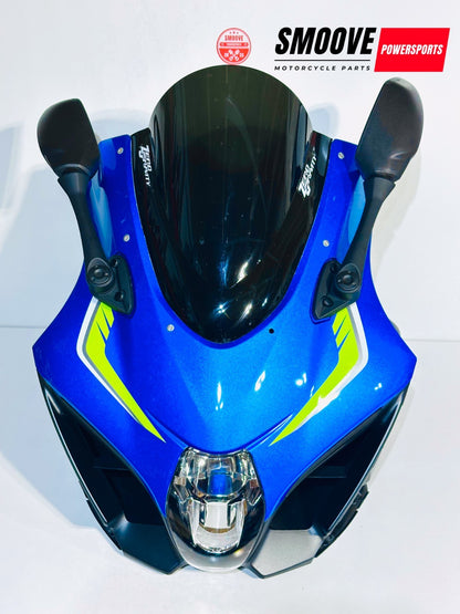 2020 2017-2025 SUZUKI GSXR1000 OEM FRONT HEADLIGHT W/ COWLING & WINDSHIELD BLUE