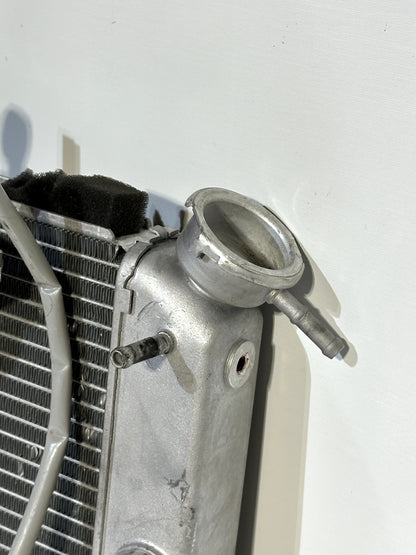 2024-2027 KAWASAKI NINJA ZX6R ZX636 OEM RADIATOR ENGINE MOTOR COOLER + FAN