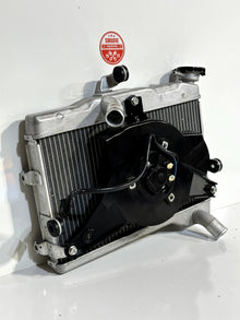 2022-2025 YAMAHA YZF R7 OEM RADIATOR ENGINE MOTOR COOLER ASSEMBLY W/ FAN