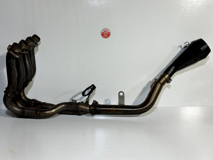 2011-2026 SUZUKI GSXR750 M4 SLIP ON EXHAUST MUFFLER W/ OEM EXHAUST MANIFOLD