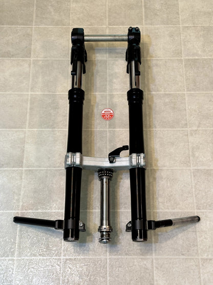 2019-2026 KAWASAKI NINJA ZX6R FRONT FORKS FORK SHOCK SUSPENSION W/ CLIP ON SET