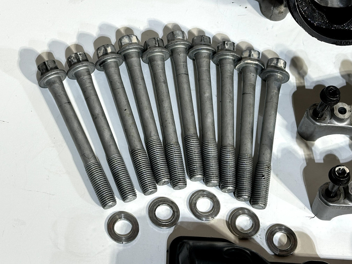 2021-2024 KAWASAKI NINJA ZX10R OEM CYLINDER HEAD TOP END W/ CAM SHAFTS & VALVES