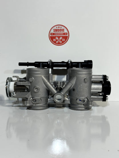 2022-2025 YAMAHA YZF R7 OEM THROTTLE BODY BODIES W/ INJECTORS + FUEL RAIL