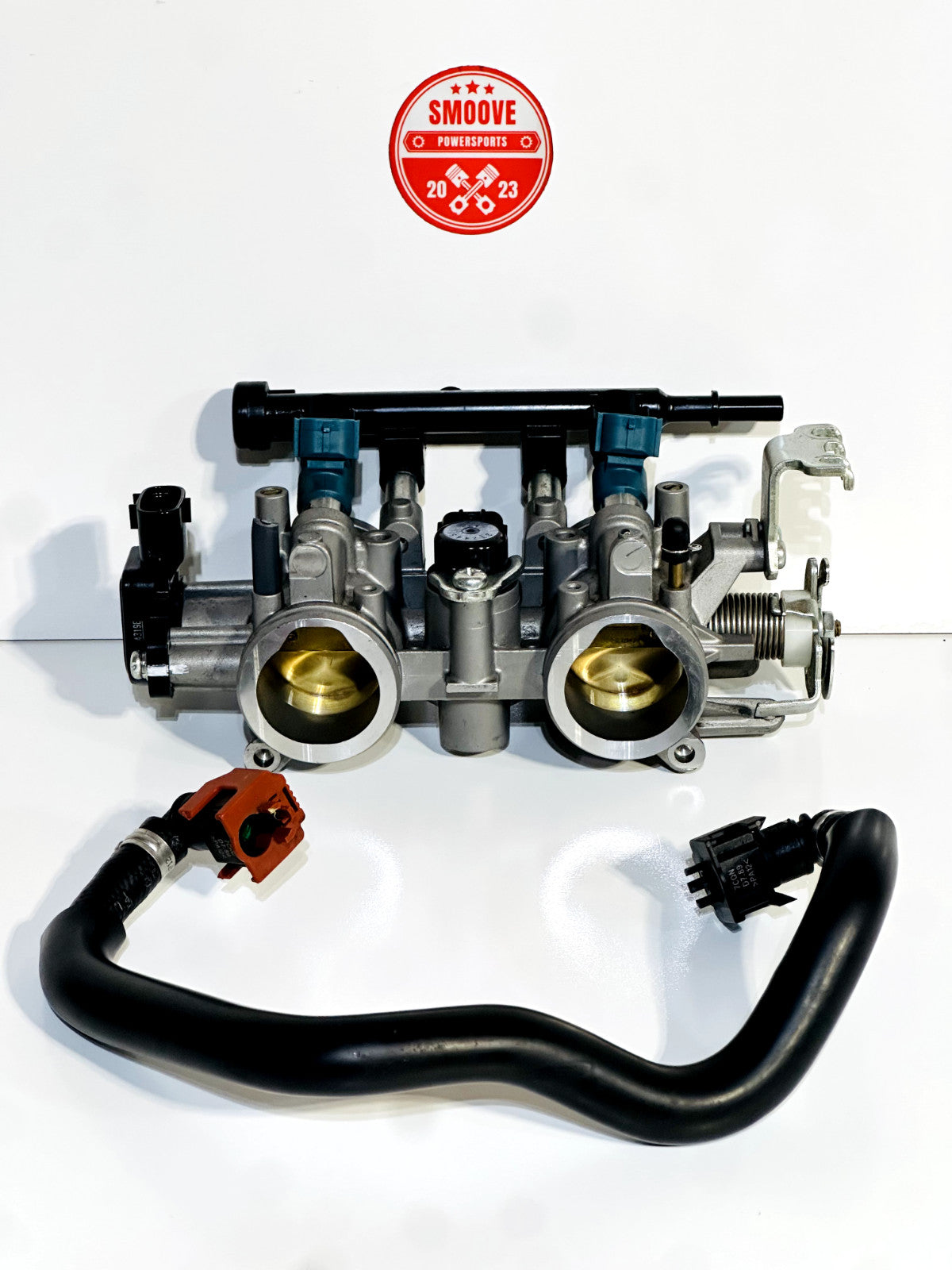 2021-2024 YAMAHA MT07 MT-07 OEM THROTTLE BODY & FUEL INJECTORS W/ FUEL LINE