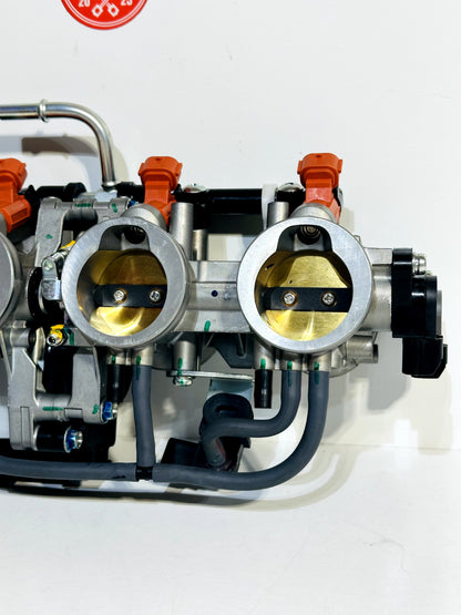 2024-2026 KAWASAKI NINJA ZX6R OEM THROTTLE BODY EFI ASSEMBLY W/ FUEL INJECTORS