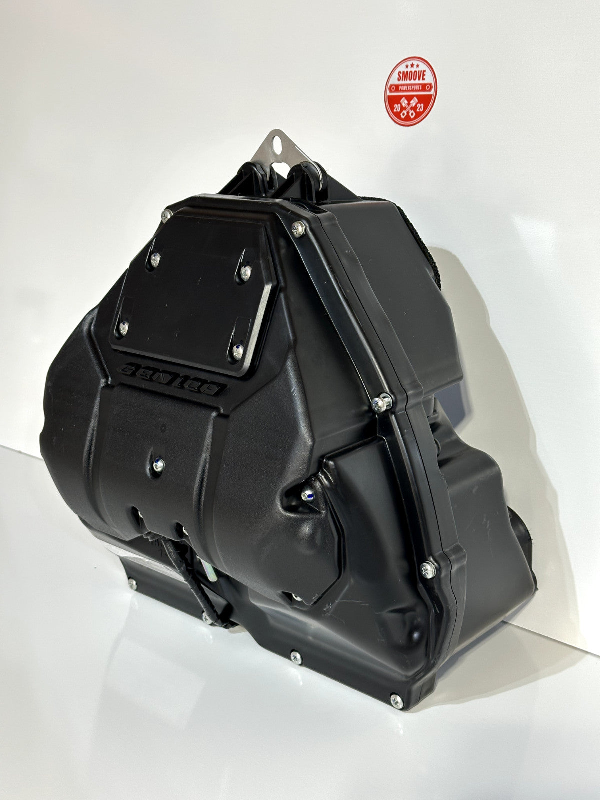 2009-2014 YAMAHA YZF R1 OEM AIR INTAKE FILTER BOX W/ TOP RAIL INJECTORS (MINT)