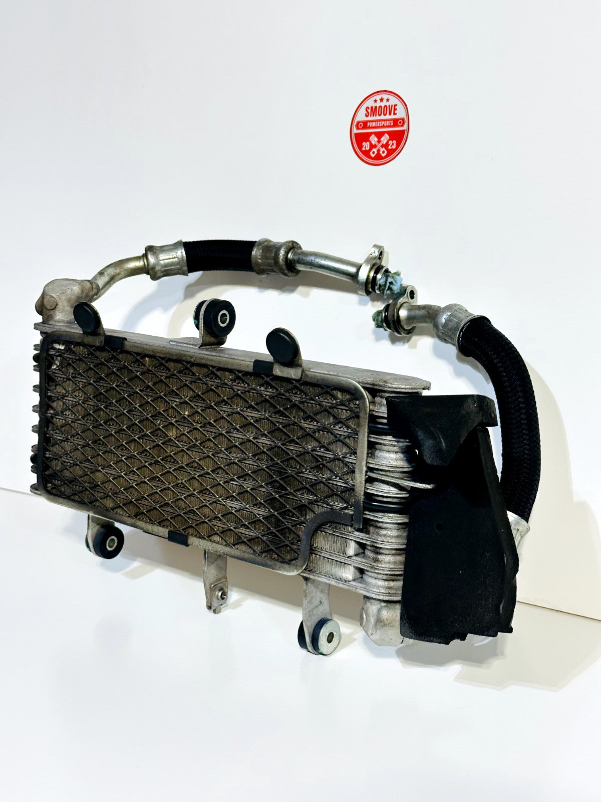 2021-2025 KAWASAKI NINJA ZX10R OEM ENGINE OIL COOLER MOTOR OIL RADIATOR W/ LINES