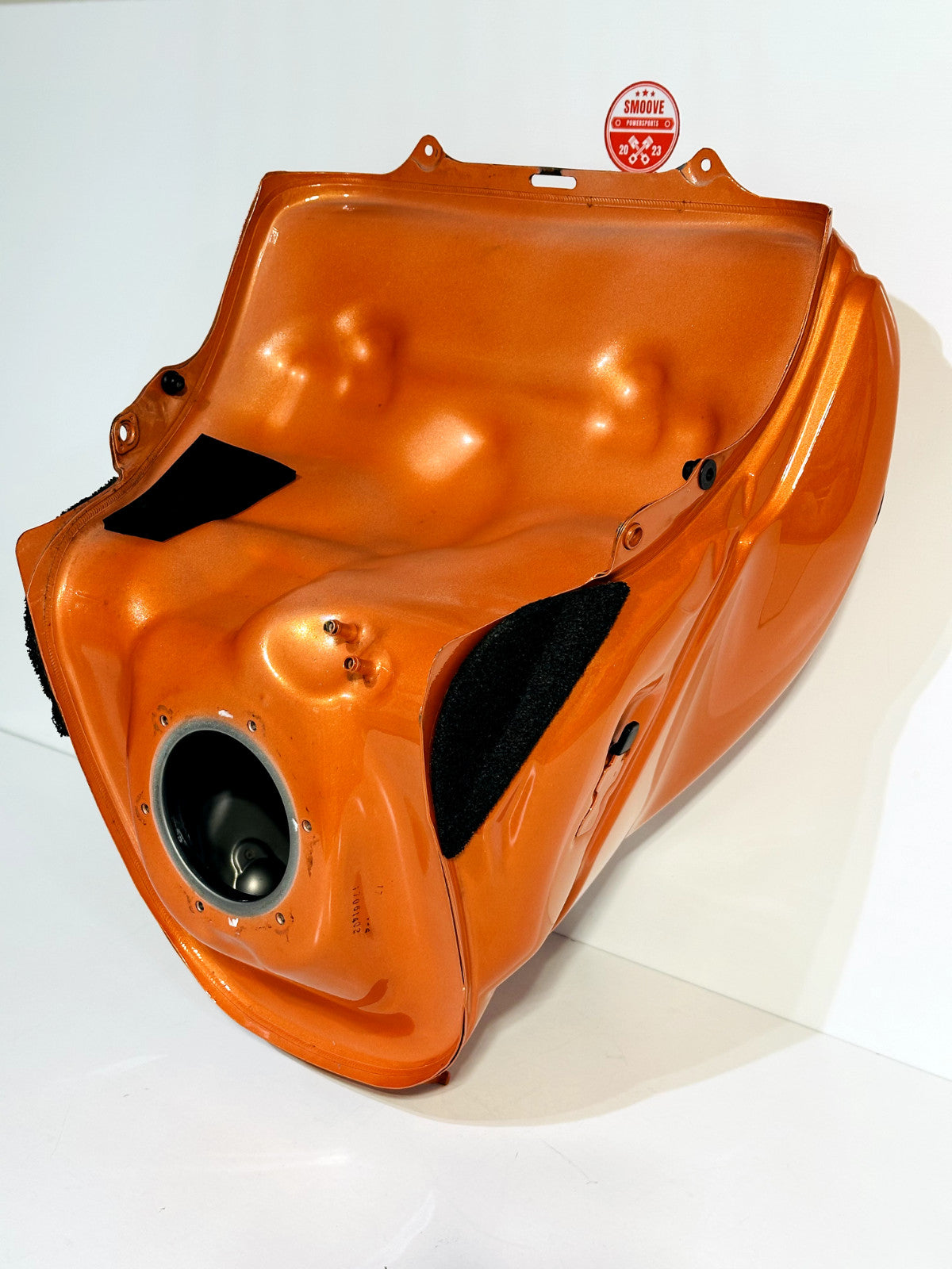 (2009) 2008-2016 YAMAHA YZF R6 OEM GAS FUEL TANK CELL PETROL RESERVOIR ORANGE