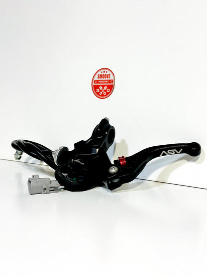2021-2025 KAWASAKI NINJA ZX10R OEM CLUTCH PERCH & CABLE ASSEMBLY W/ ASV LEVER