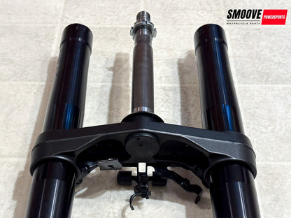 2017-2020 YAMAHA MT-09 MT09 OEM FRONT FORKS SUSPENSION FORK & TRIPLE TREE + AXLE