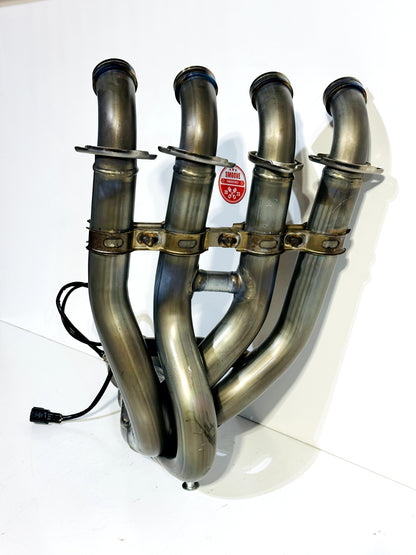2021-2025 KAWASAKI NINJA ZX10R ZX 10 OEM EXHAUST HEADER MANIFOLD PIPE TITANIUM ✅
