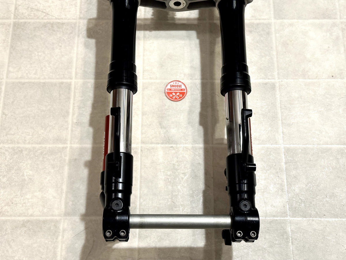 2021-2025 KAWASAKI NINJA ZX10R FRONT FORKS SUSPENSION W/ TRIPLE TREE + CLIP ONS ✅