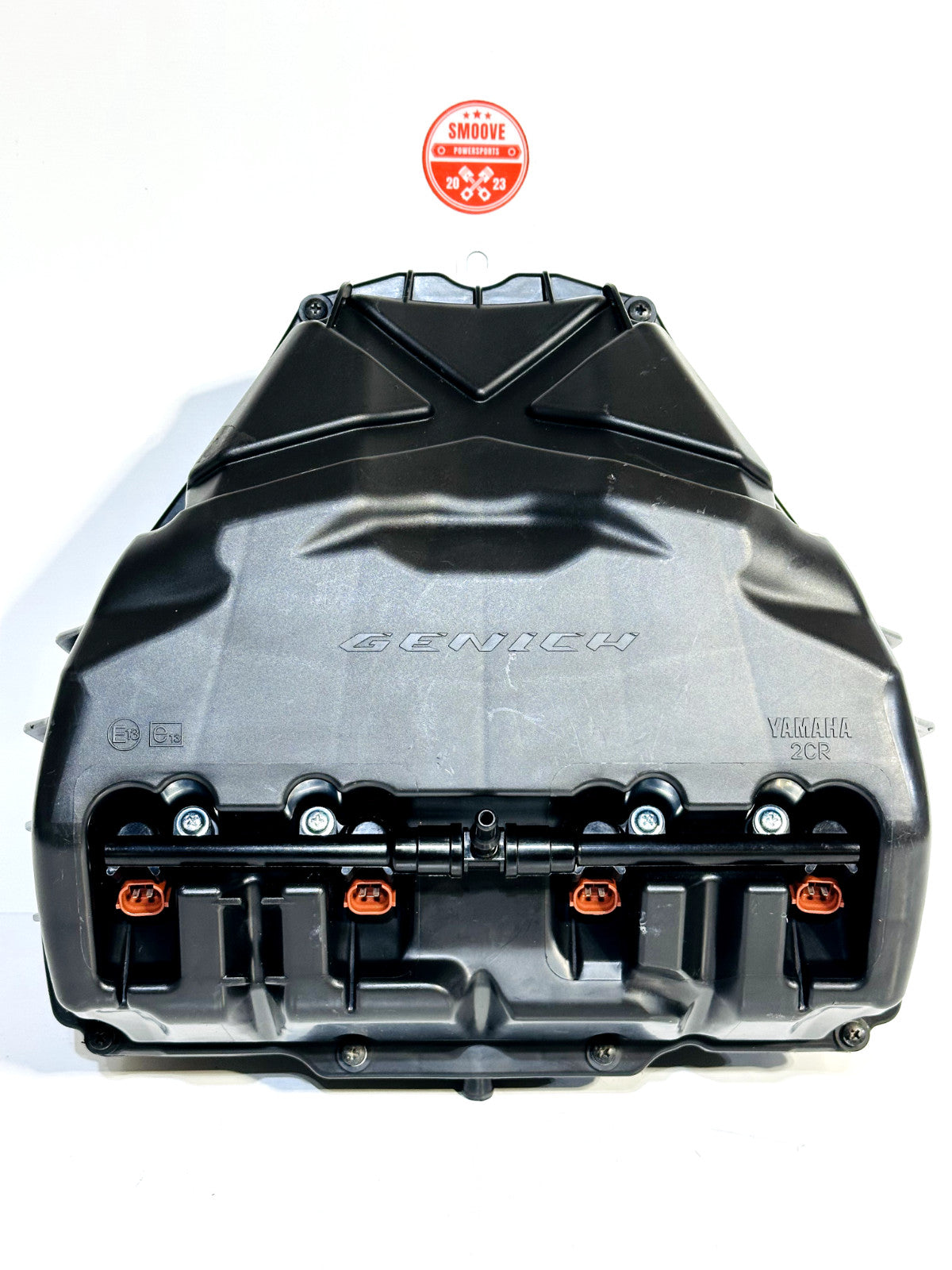 2015-2019 YAMAHA YZF R1 OEM AIR FILTER INTAKE BOX AIRBOX W/ INJECTORS + STACKS