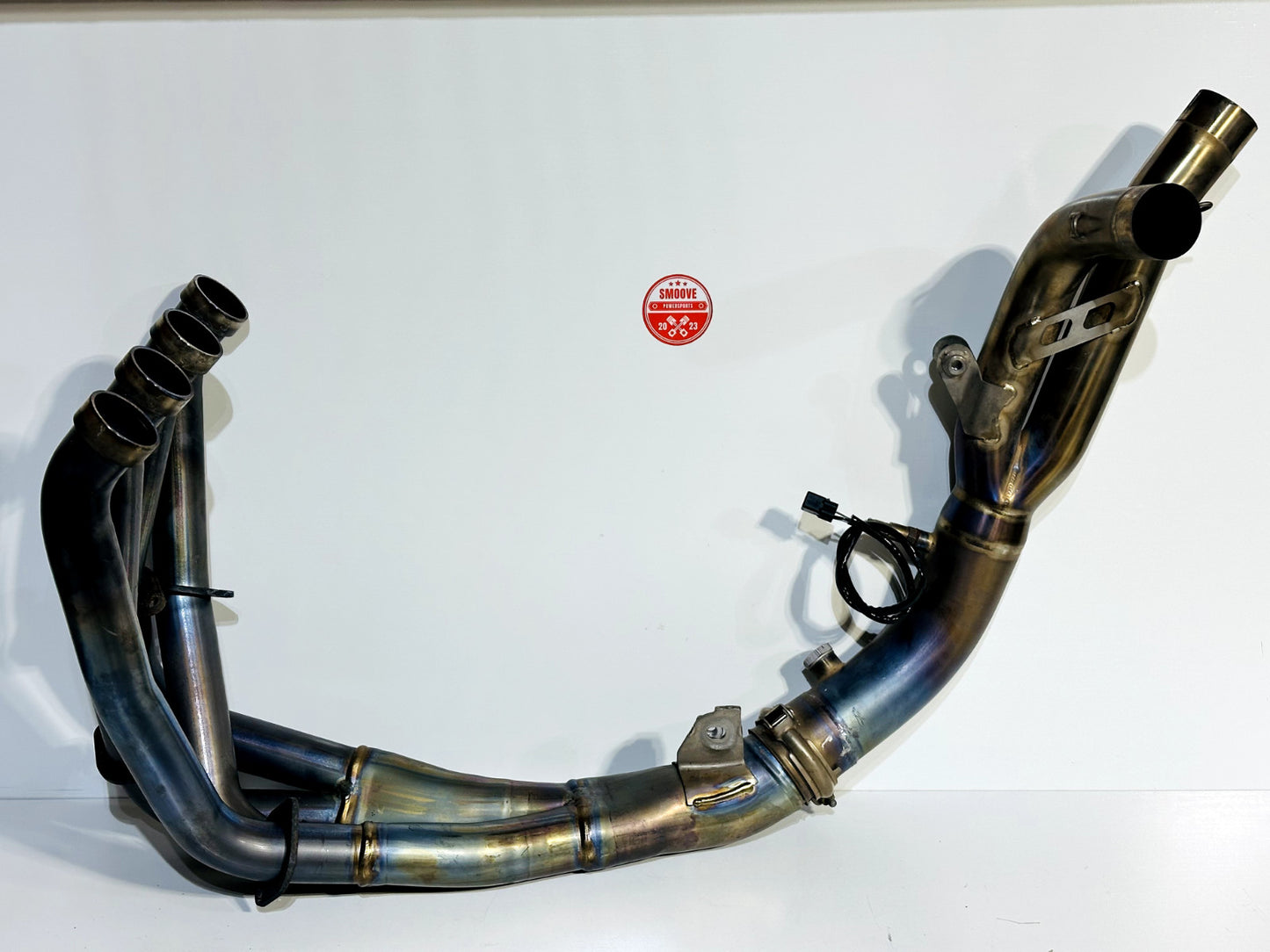 2009-2014 YAMAHA YZF R1 GRAVES EXHAUST SYSTEM MUFFLERS + MID PIPE & OEM HEADER