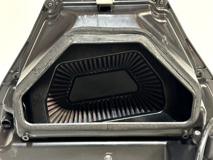 2015-2019 YAMAHA YZF R1 OEM AIR FILTER INTAKE BOX AIRBOX W/ INJECTORS + STACKS