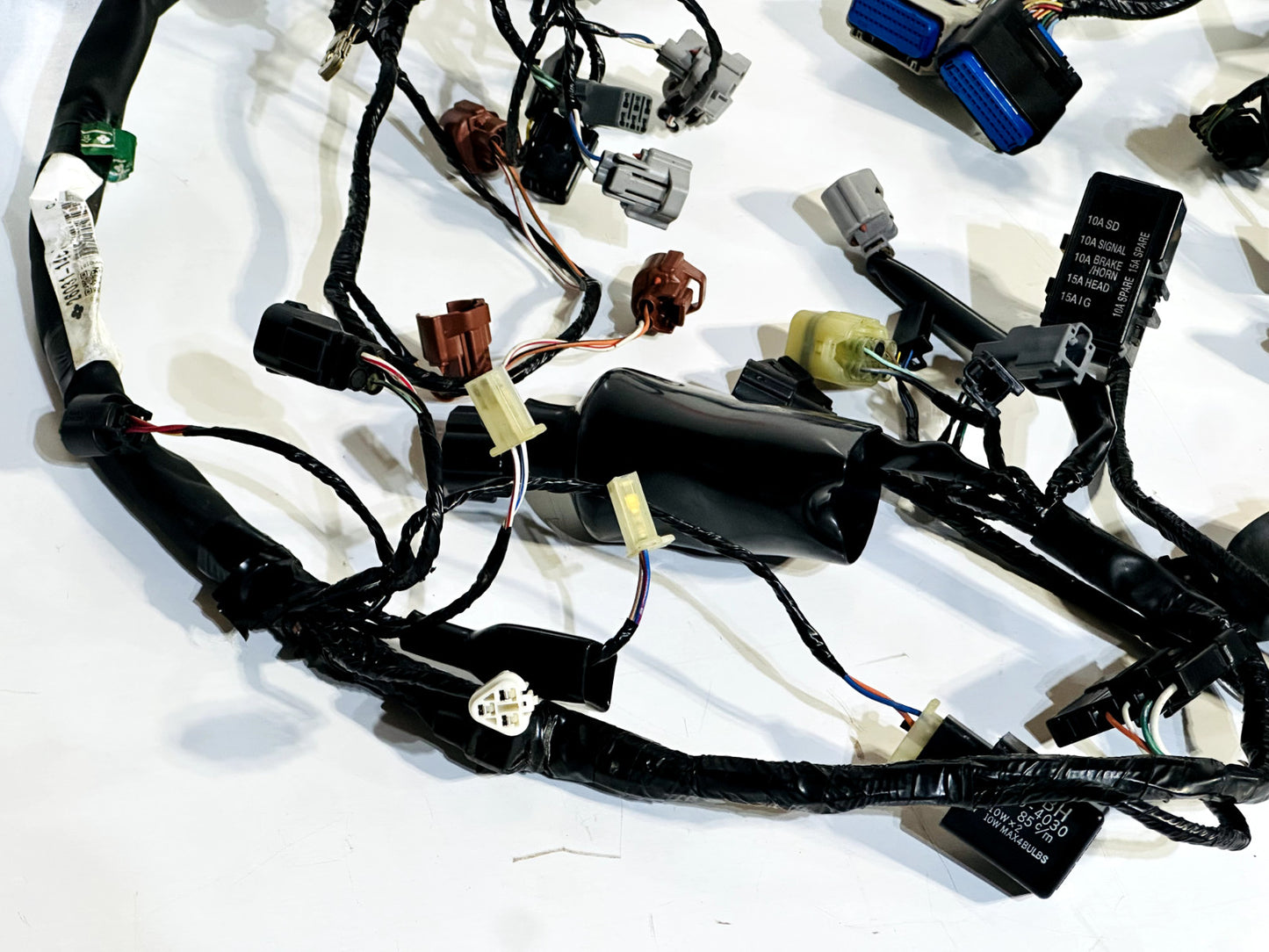 2013-2015 KAWASAKI NINJA ZX10R OEM WIRING HARNESS MAIN ENGINE WIRE LOOM NO CUTS