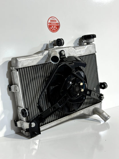 2014-2017 YAMAHA FZ07 FZ-07 OEM RADIATOR ENGINE MOTOR COOLER ASSEMBLY W/ FAN