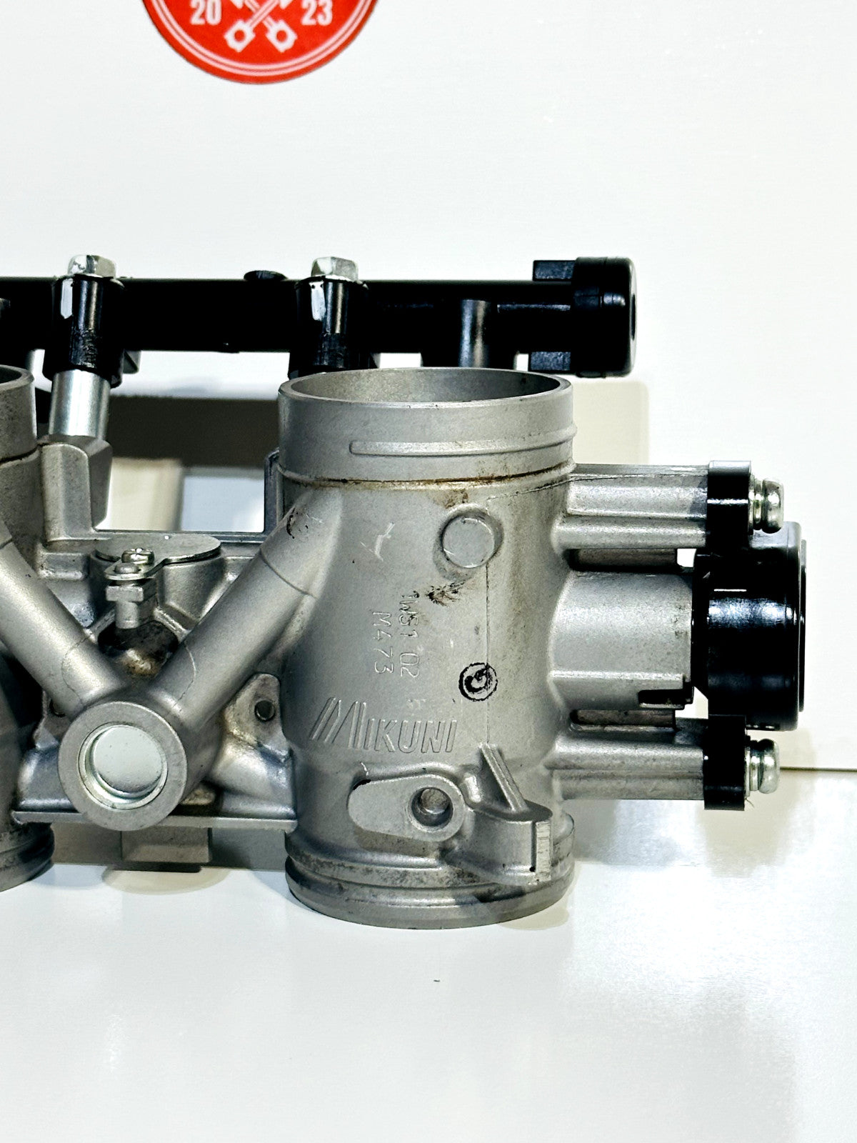 2021-2024 YAMAHA MT07 MT-07 OEM THROTTLE BODY & FUEL INJECTORS W/ FUEL LINE