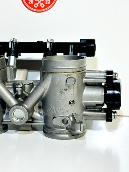 2021-2024 YAMAHA MT07 MT-07 OEM THROTTLE BODY & FUEL INJECTORS W/ FUEL LINE