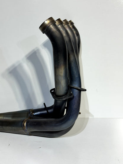 2009-2014 YAMAHA YZF R1 GRAVES EXHAUST SYSTEM MUFFLERS + MID PIPE & OEM HEADER