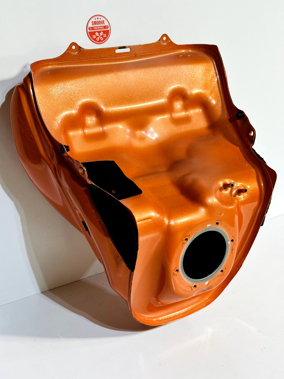 (2009) 2008-2016 YAMAHA YZF R6 OEM GAS FUEL TANK CELL PETROL RESERVOIR ORANGE