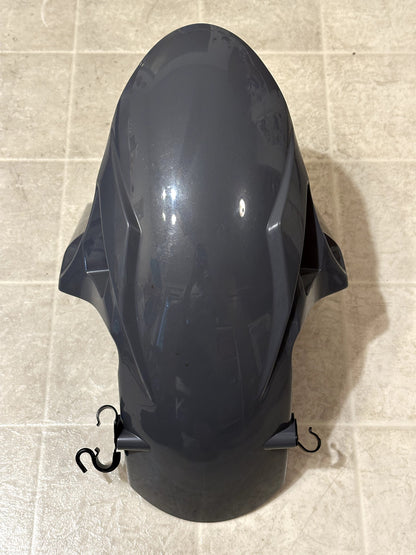 2019-2023 KAWASAKI NINJA ZX6R OEM FRONT FENDER WHEEL MUD GUARD GRAY